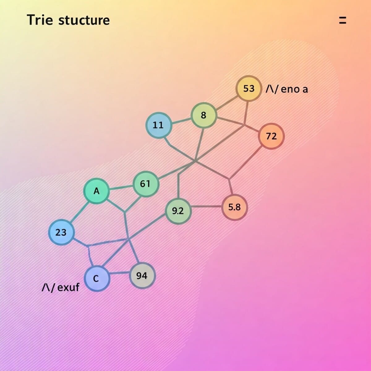 Trie Search tree